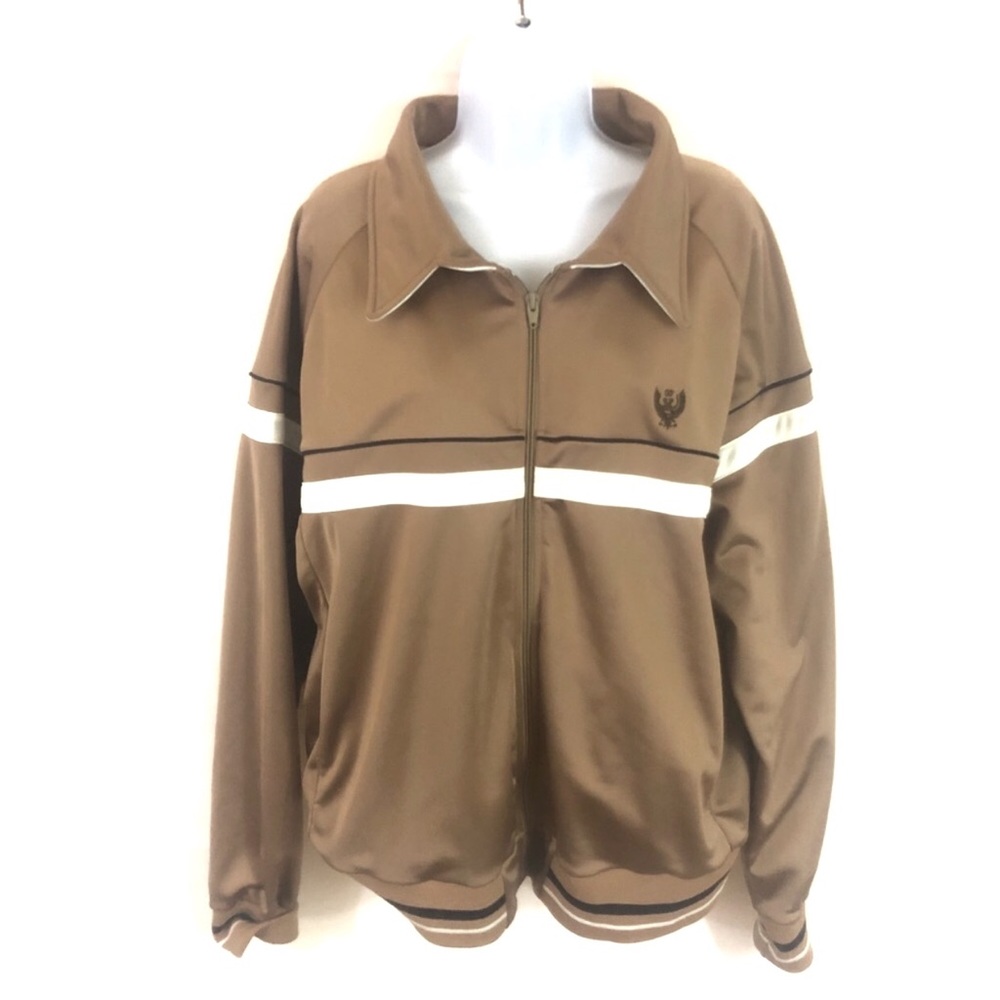 Vintage Rochester Women’s Jacket 1XL Tan Stripe